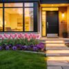 Renovated home exterior in Toronto showcasing modern architecture and landscaping